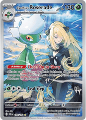Cynthia's Roserade - 184/182 - Illustration Rare
